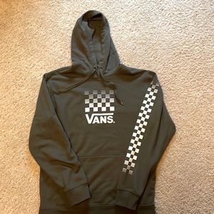 Hoodie Vans Medium green olive